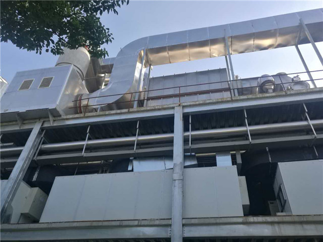 江苏特丽亮10万风量RTO项目通过客户验收