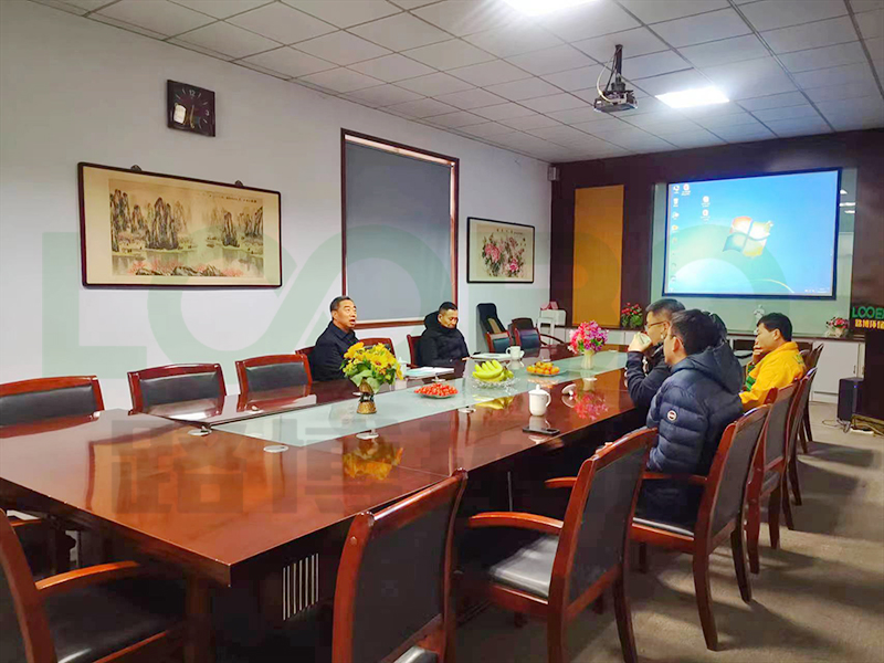 路博环保李沧区政协领导莅临我司参观指导