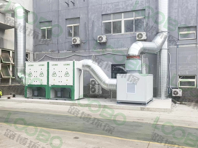 中车某车辆公司-培训室焊接烟尘净化系统项目竣工
