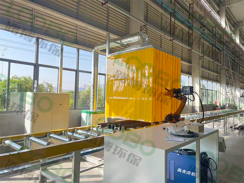 破解自动化焊接烟尘治理难题——青岛路博环保三大机器人焊接除尘解决方案