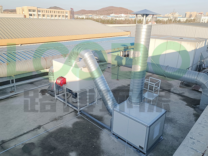 威海某装备制造企业——喷漆打磨除尘项目